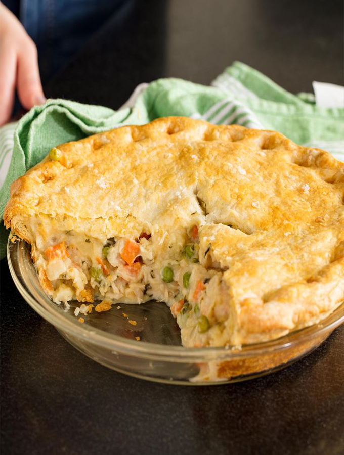 Easy Homemade Chicken Pot Pie - Richflavour.com