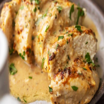 Baked Caesar Chicken