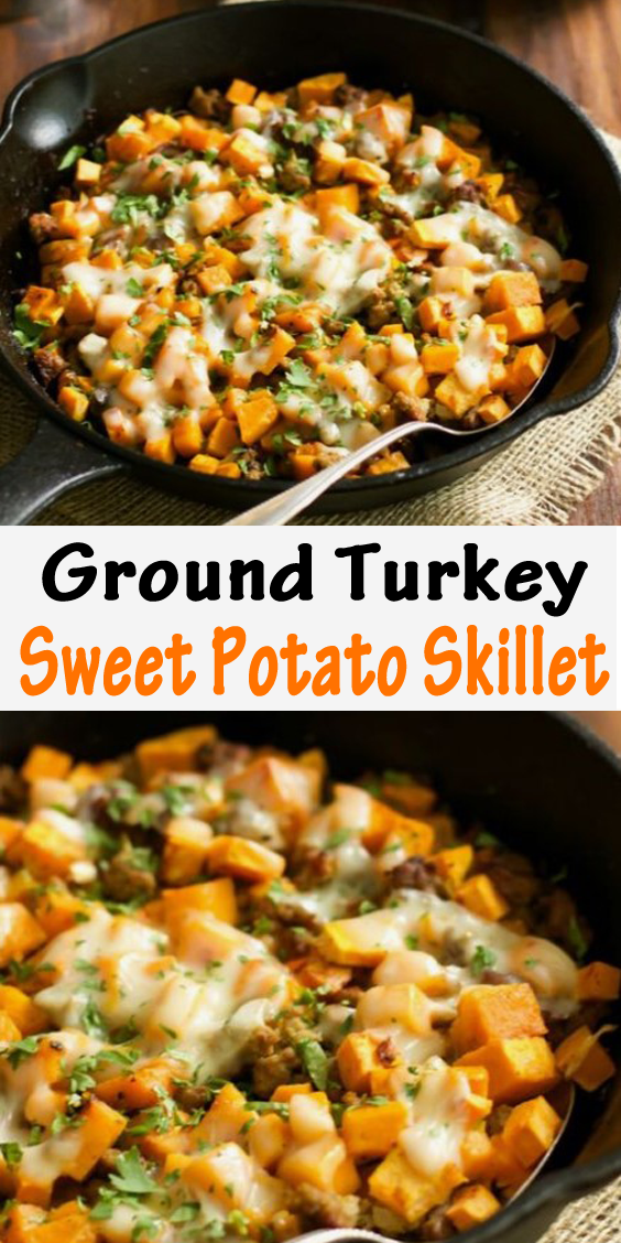 Ground Turkey Sweet Potato Skillet Recipe