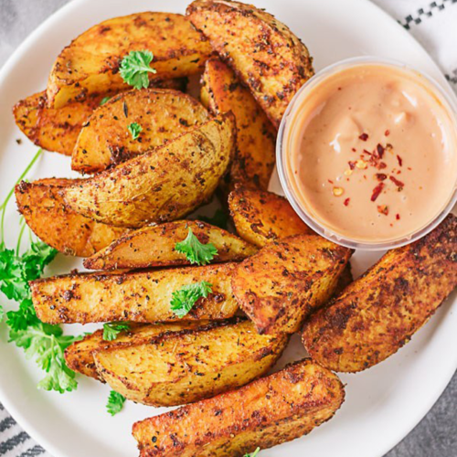 Tasty Oven Baked Potato Wedges