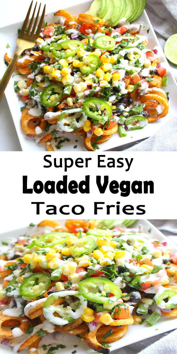 Loaded Vegan Taco Fries Recipe