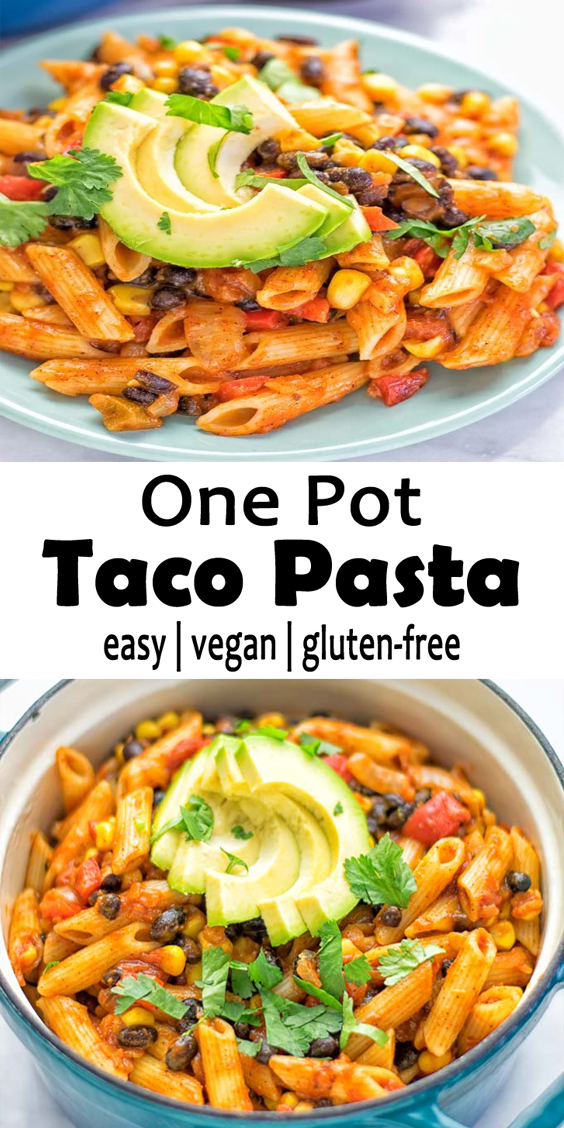 Delicious One Pot Taco Pasta