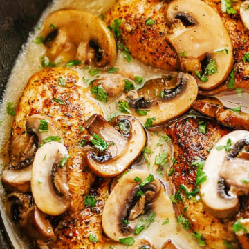 Slow Cooker Chicken Marsala