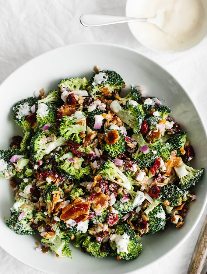 Easy Healthy Broccoli Salad - Richflavour.com