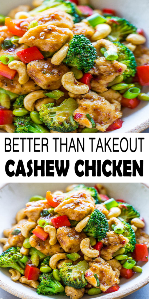 Better Than Takeout Cashew Chicken