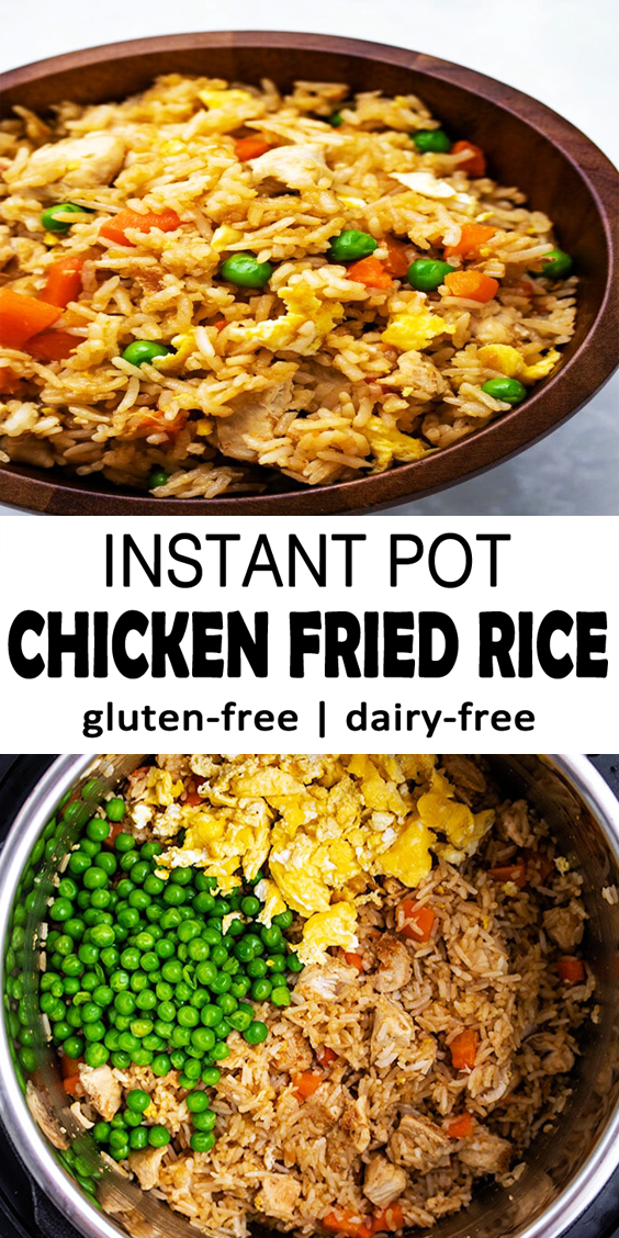 Instant Pot Chicken Fried Rice