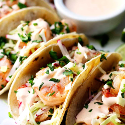 Easy Spicy Shrimp Tacos Recipe