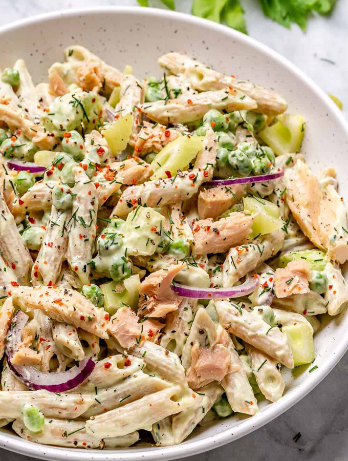 Creamy Tuna Pasta Salad Richflavour